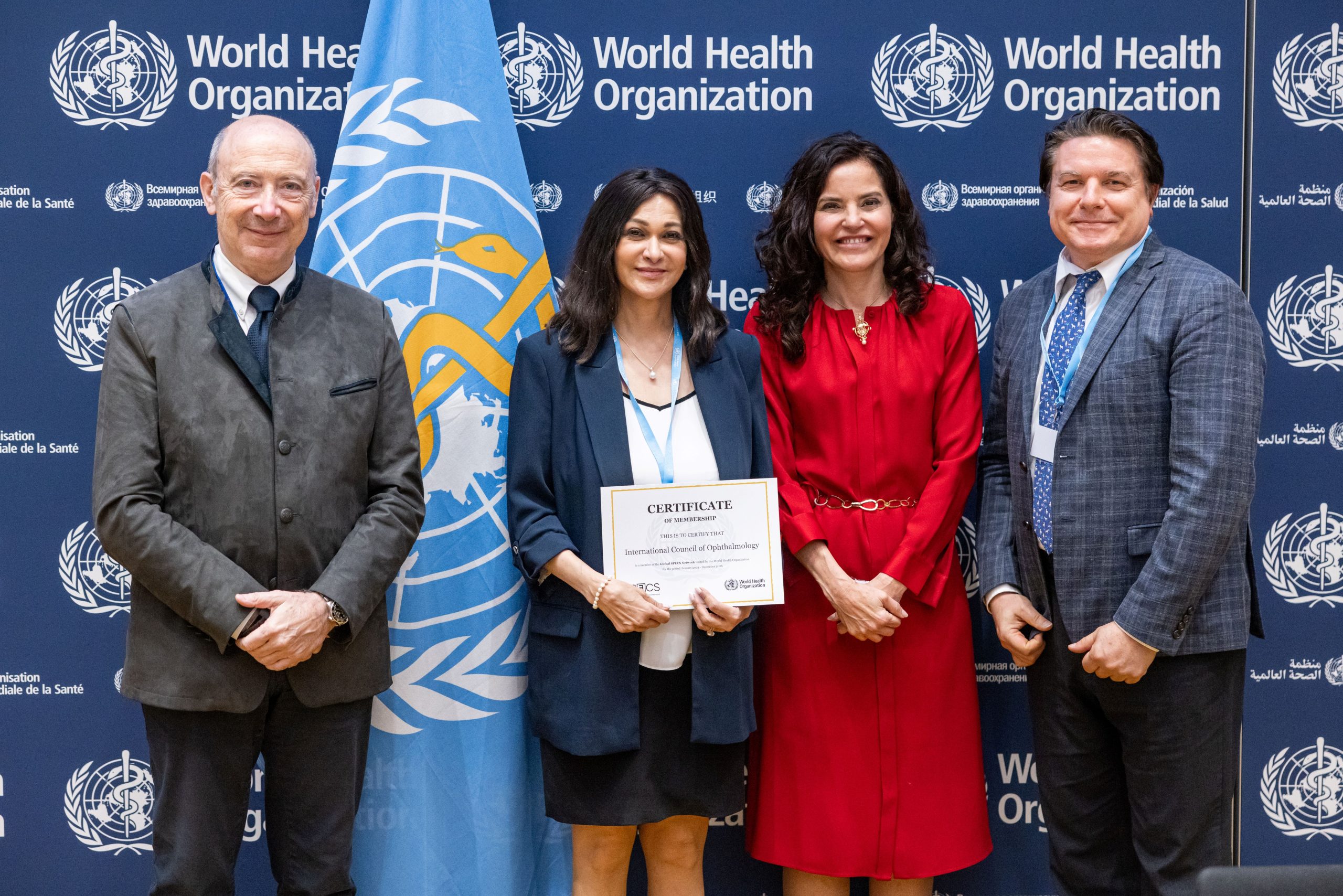 Dr. Neeru Gupta at the World Health Organization – On A Mission for Eyecare 